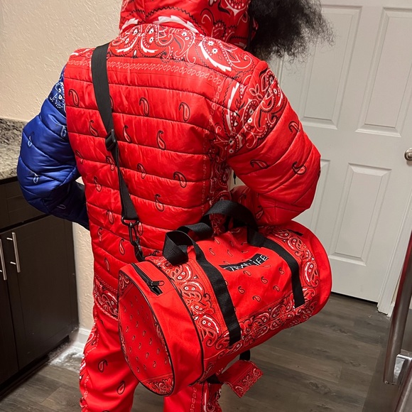 Blue/Red Bandana TL Sets - Picture 3 of 7